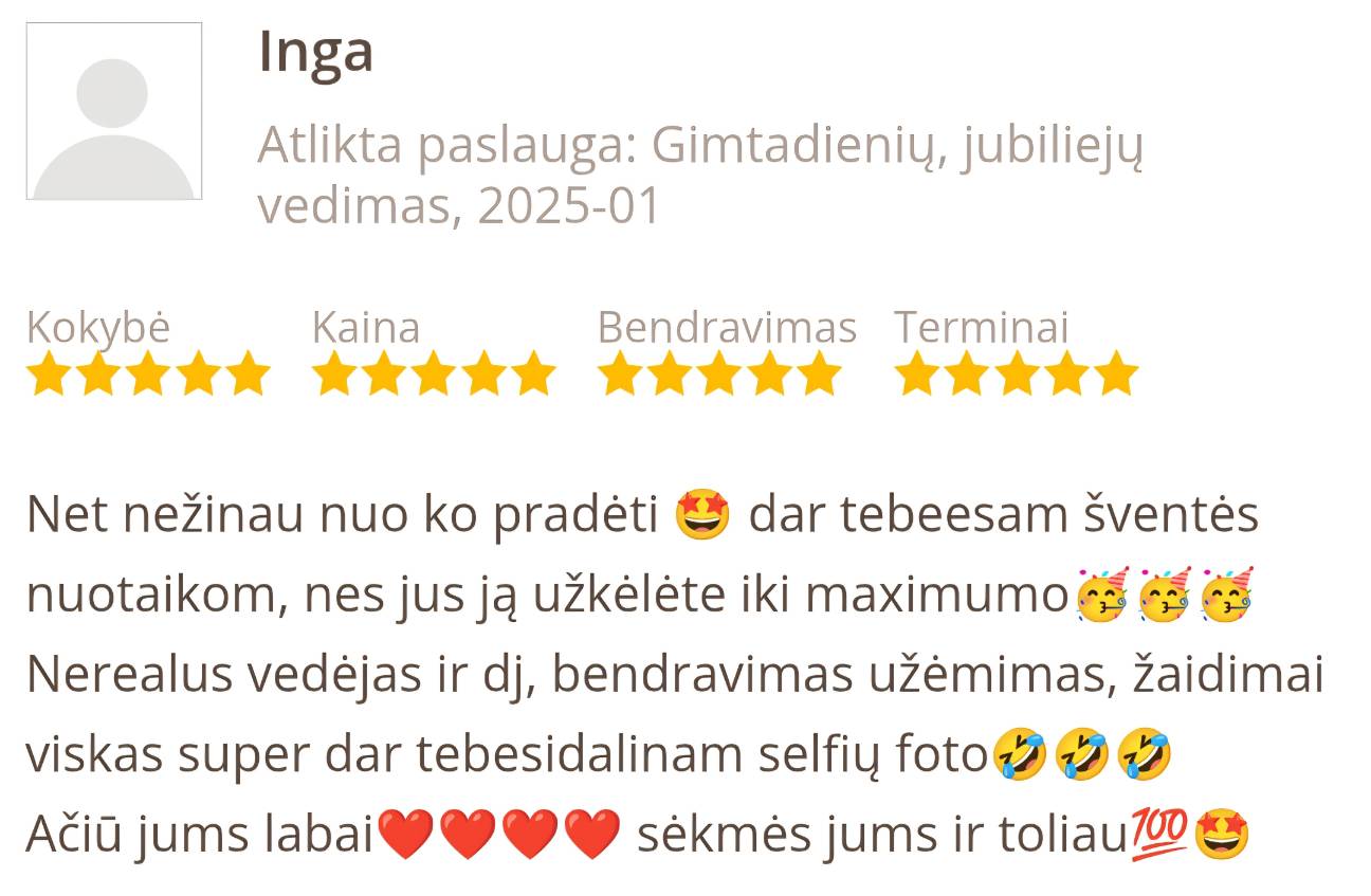 Atsiliepimas