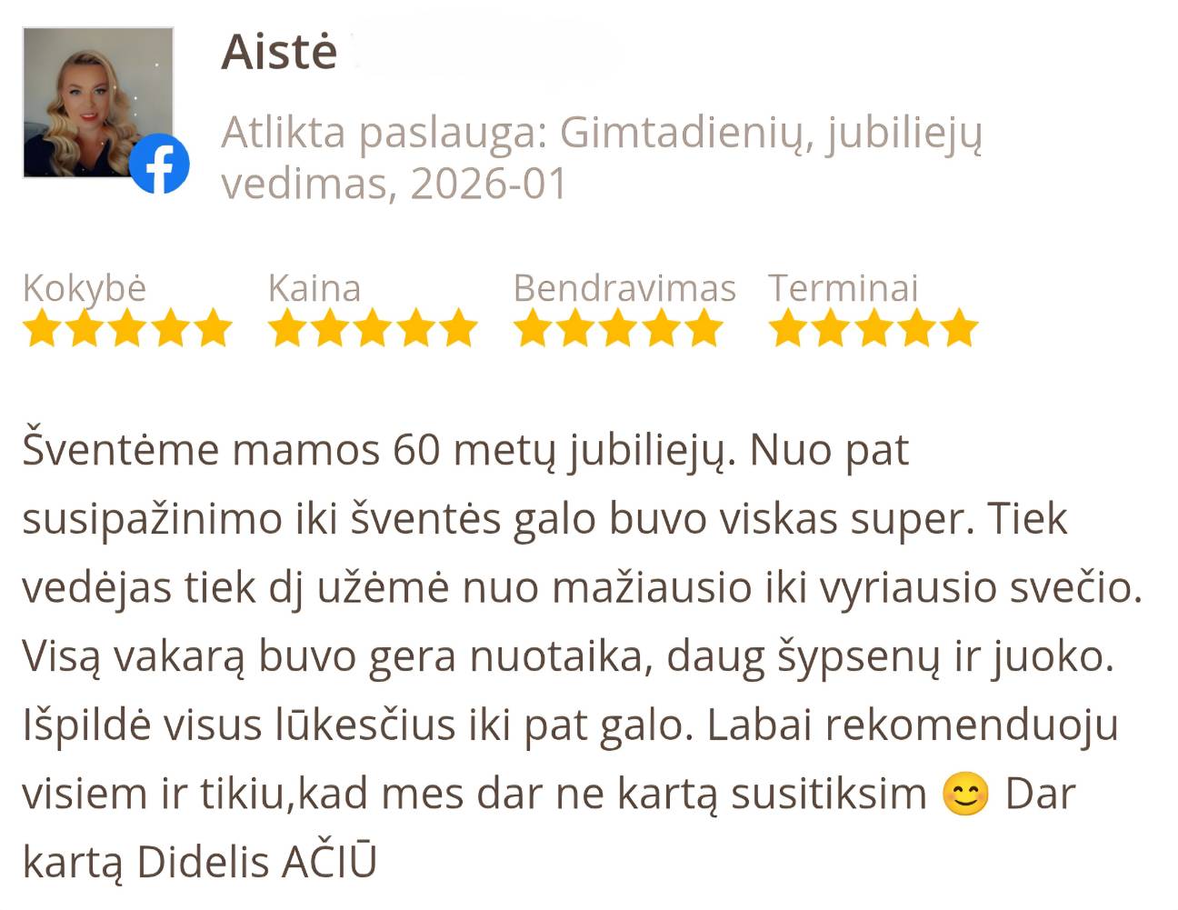 Atsiliepimas