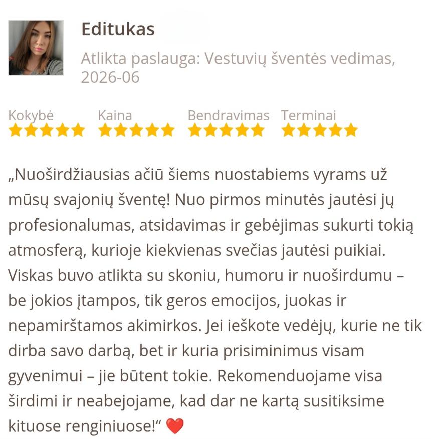 Atsiliepimas